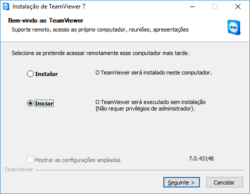 5 Suporte pelo Team Viewer Em alguns casos é necessário o suporte da equipe da Maggiore, nesse casso o técnico pode precisar de acesso na máquina para configurar, instalar ou ver o que está