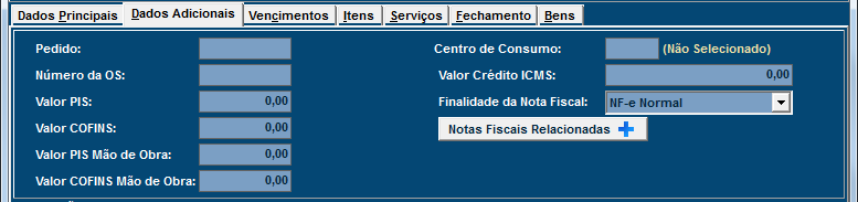 do cliente no lugar de O Mesmo, há também a possibilidade de pesquisar um transportador já cadastrado através do botão Pesquisa(F2) ou cadastrar outro através do botão de atalho.