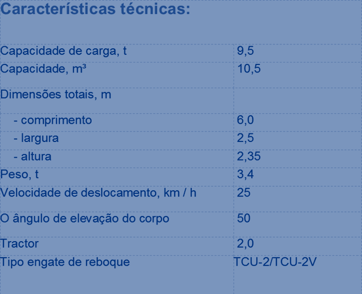 Ao inclinar o corpo do semireboque no processo da descarga a abertura da placa traseira é automática.