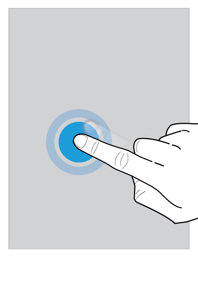 Configuração e aspetos básicos Efetue uma das seguintes ações: Para regressar ao ecrã anterior, toque no. Para aceder ao ecrã inicial, toque no.