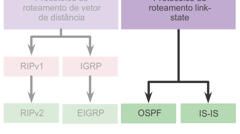 Operação do protocolo de roteamento link-state