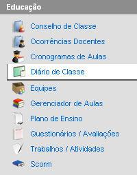 1 Iniciando o Diário On-line Os Diários On-line estão associados às Disciplinas do Enturma, de modo que você deverá entrar primeiramente na Disciplina para somente então acessar o Diário On-line