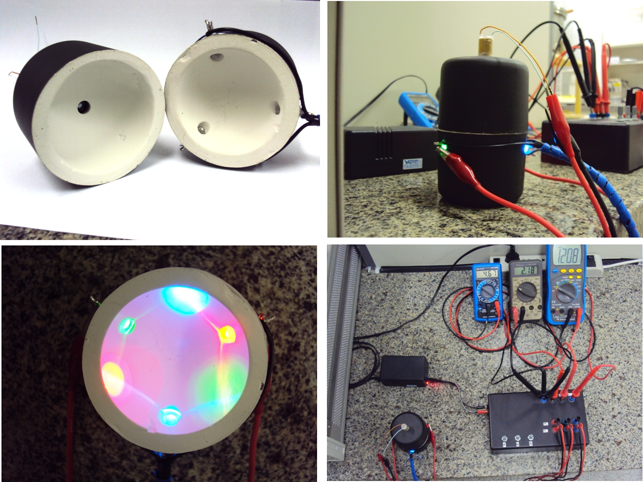 Composic a o de cores atrave s da calibrac a o radiome trica e fotome trica de LEDs: Teoria e experimento ele entra no modo de operac a o.