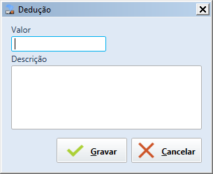 Na aba Cana será possível inserir informações relativas à colheita da Cana (produto da NF-e) como Safra, Mês e ano de Referência.