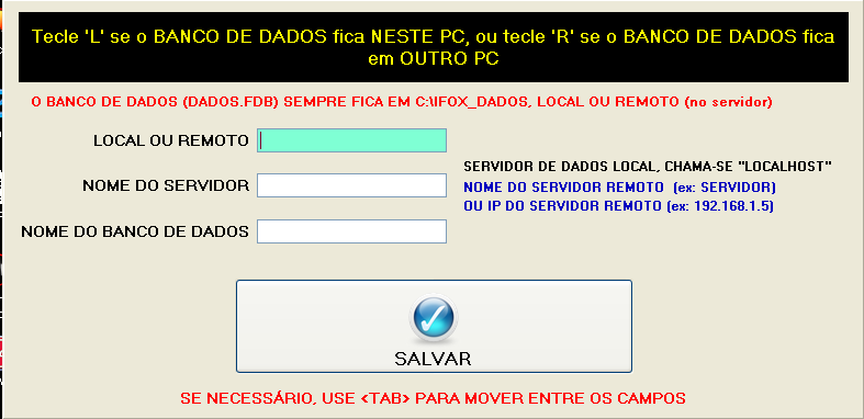 INICIANDO O PROGRAMA PELA PRIMEIRA VEZ. CLICK 2 VEZES NO ICONE IFOX NFe, O PROGRAMA PRECISA SER INFORMADO DO NÚMERO DA ESTAÇÃO DE TRABALHO. DIGITE UM NÚMERO E TECLE ENTER.