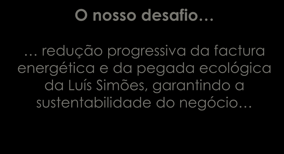 Simões, garantindo a sustentabilidade do