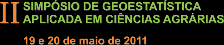 Geoestatística aplicada a lâminas de irrigação em diferentes espaçamentos entre aspersores Ricardo Nakamura 1, Ricardo Araujo Ferreira Junior 2 e Célia Regina Lopes Zimback 3 1 Eng.