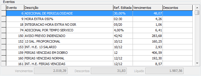 N quadr Dads d Reajuste, infrmar nv salári d funcinári (3), cnsiderand reajuste. Pde ser infrmad um percentual e sistema calcula autmaticamente nv salári, u pde infrmar diret valr d salári.