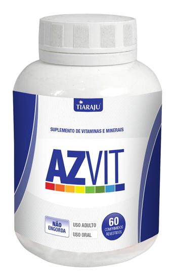 Ficha técnica AZ Vit Suplemento Vitamínico Mineral REGISTRO: Isento de Registro no M.S. conforme Resolução - RDC n 27/10.