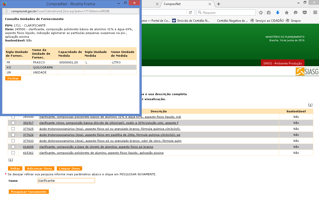 A consulta irá gerar um resultado como o demonstrado a seguir: Finalmente, é possível