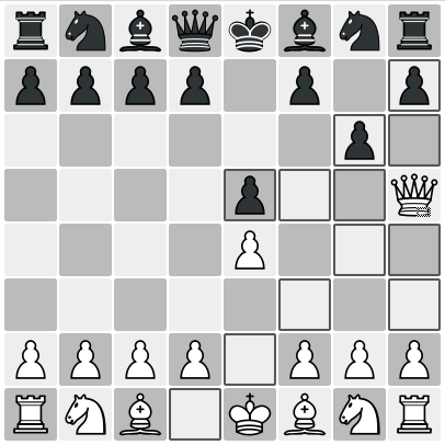 Capítulo 4 Marcadores Os marcadores são realces dos quadrados no tabuleiro. Poderão ser usados para mostrar as jogadas válidas para a sua peça, a jogada anterior do adversário ou um rei em xeque.