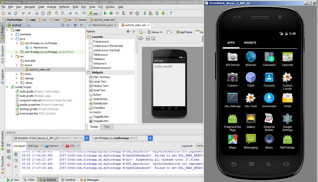 Android Studio: etapa 7.