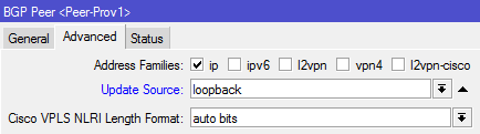 Cenário IV forçando a loopback O protocolo BGP é estabelecido sobre uma sessão TCP.