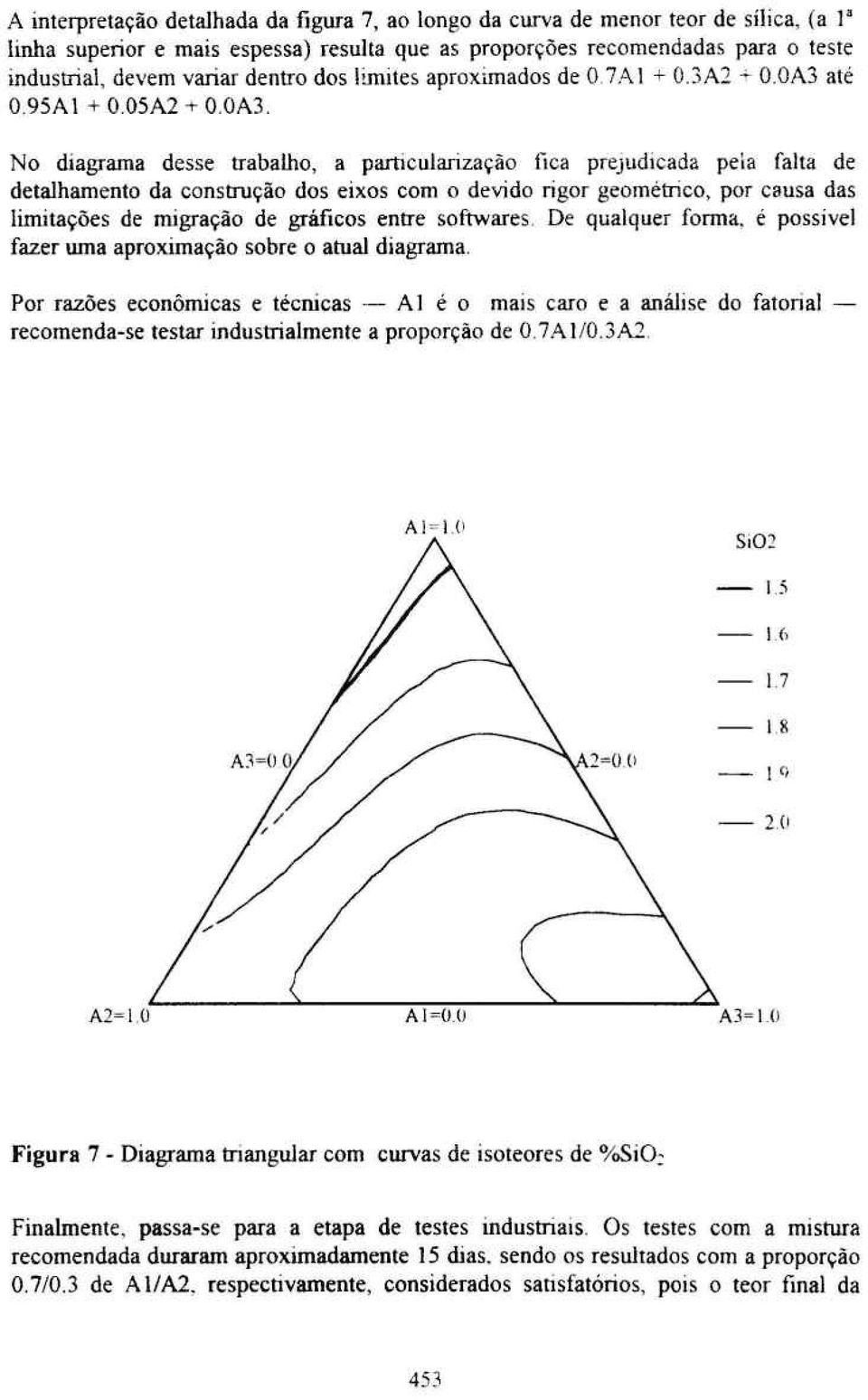 até 0.95Al + 0.05A2 + O.OA3.