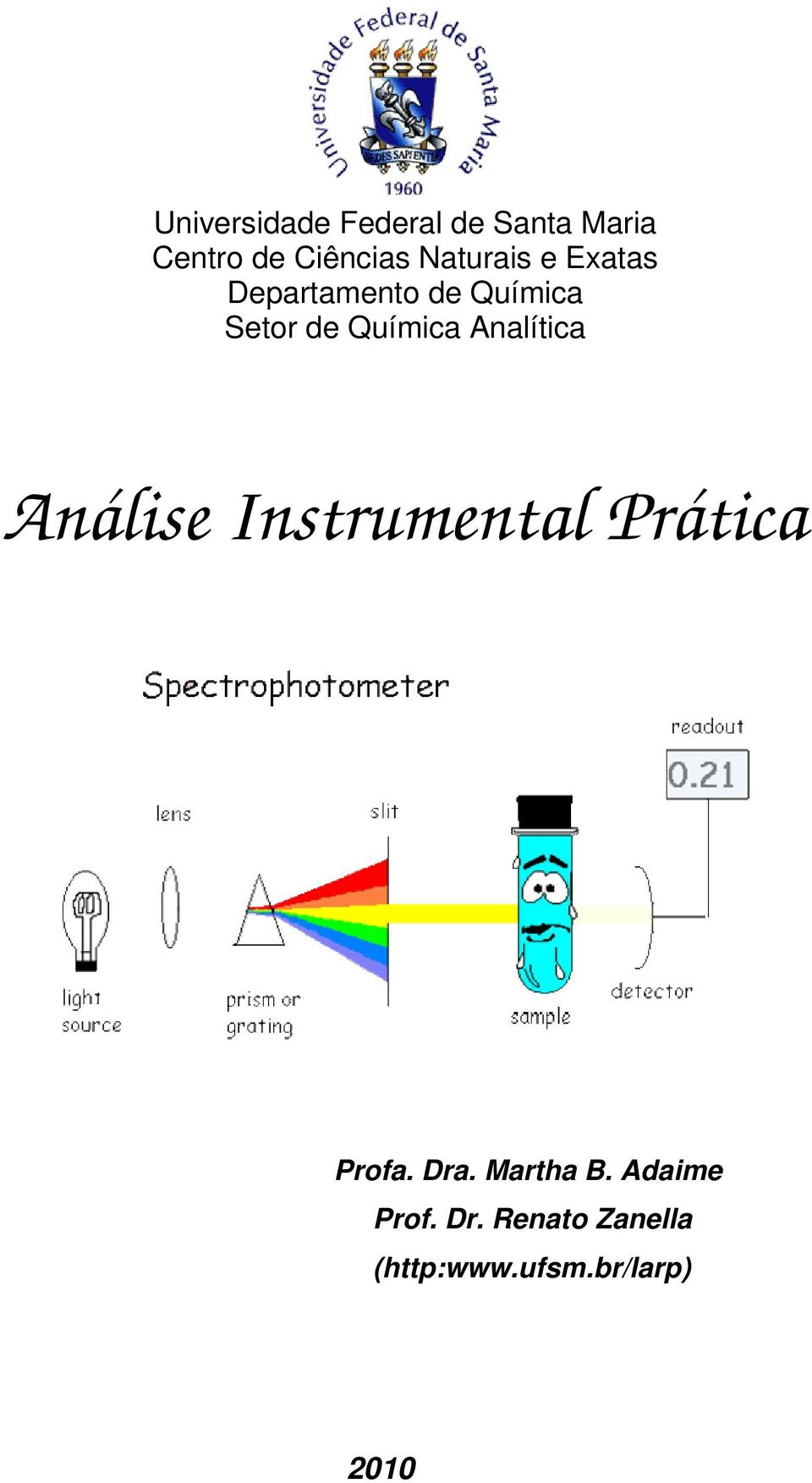Analítica Análise Instrumental Prática Profa. Dra.