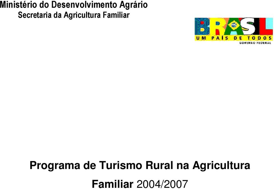 Agricultura Familiar Programa de