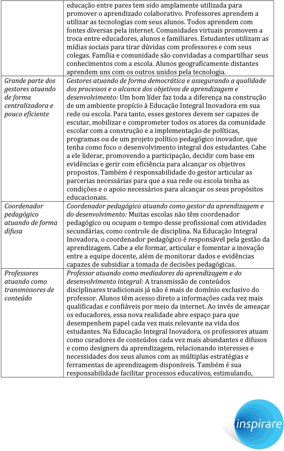 Comunidades virtuais promovem a troca entre educadores, alunos e familiares. Estudantes utilizam as mídias sociais para tirar dúvidas com professores e com seus colegas.