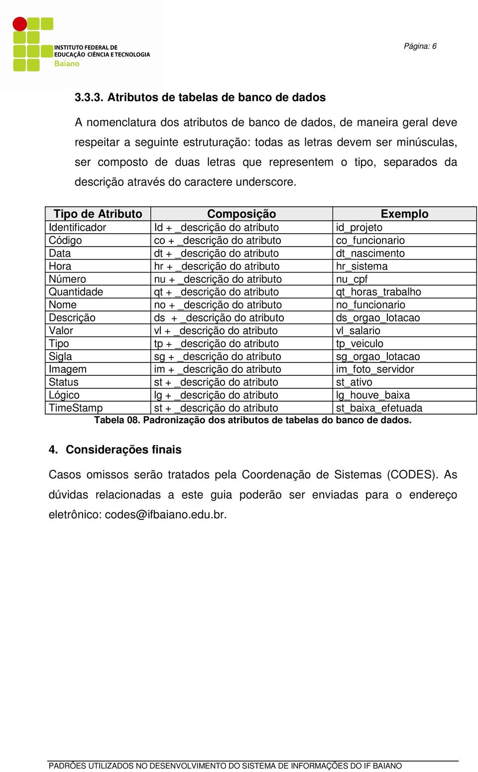 de duas letras que representem o tipo, separados da descrição através do caractere underscore.