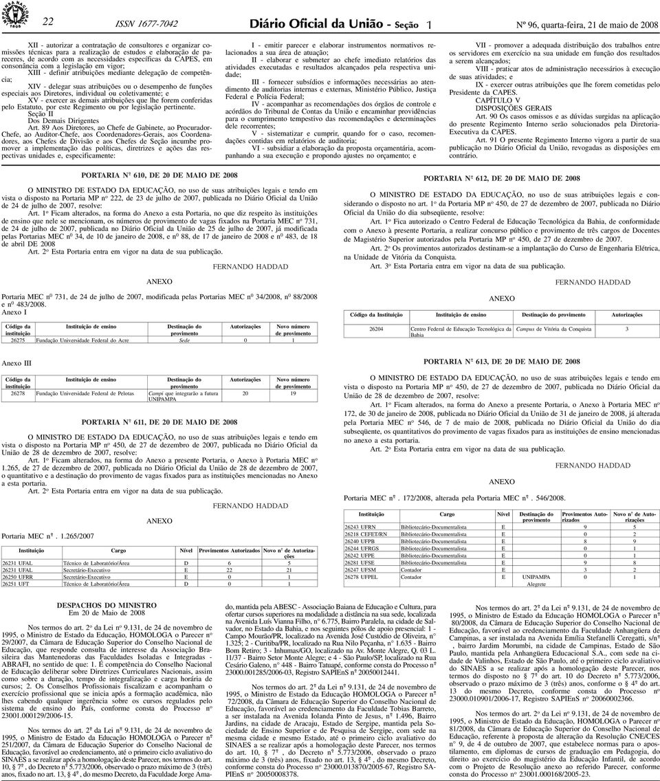 individual ou coltivamnt; XV - xrcr as dmais atribuiçõs qu lh form confridas plo Estatuto, por st Rgimnto ou por lgislação prtinnt. Sção II Dos Dmais Dirignts Art.