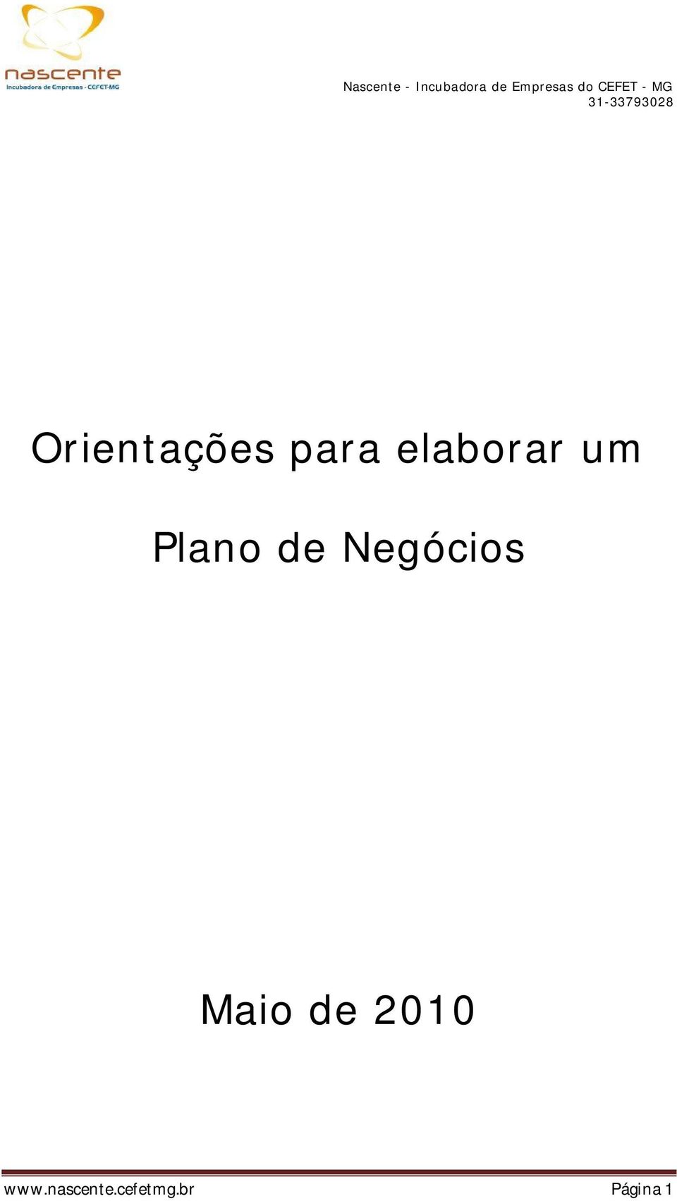 Negócios Maio de 2010