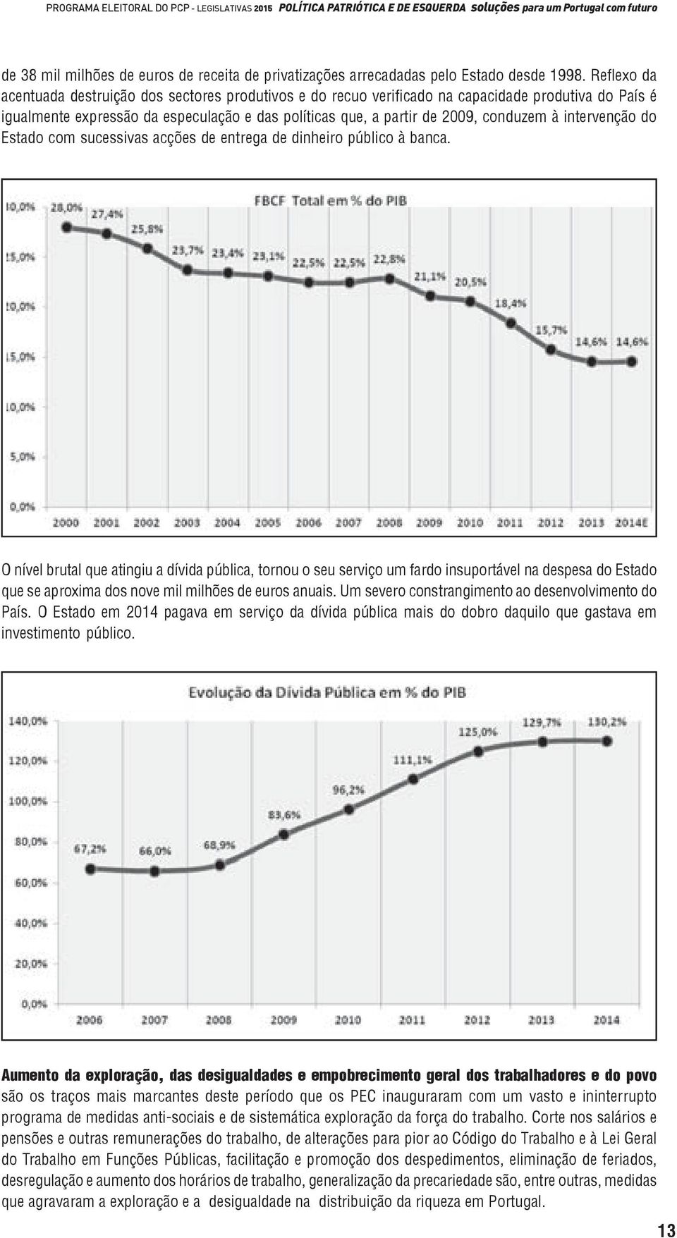 intervenção do Estado com sucessivas acções de entrega de dinheiro público à banca.,o(, T..."...,..". '........ ",'