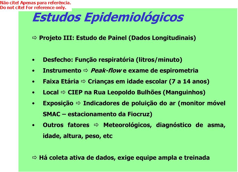 Leopoldo Bulhões (Manguinhos) Exposição Indicadores de poluição do ar (monitor móvel SMAC estacionamento da Fiocruz)