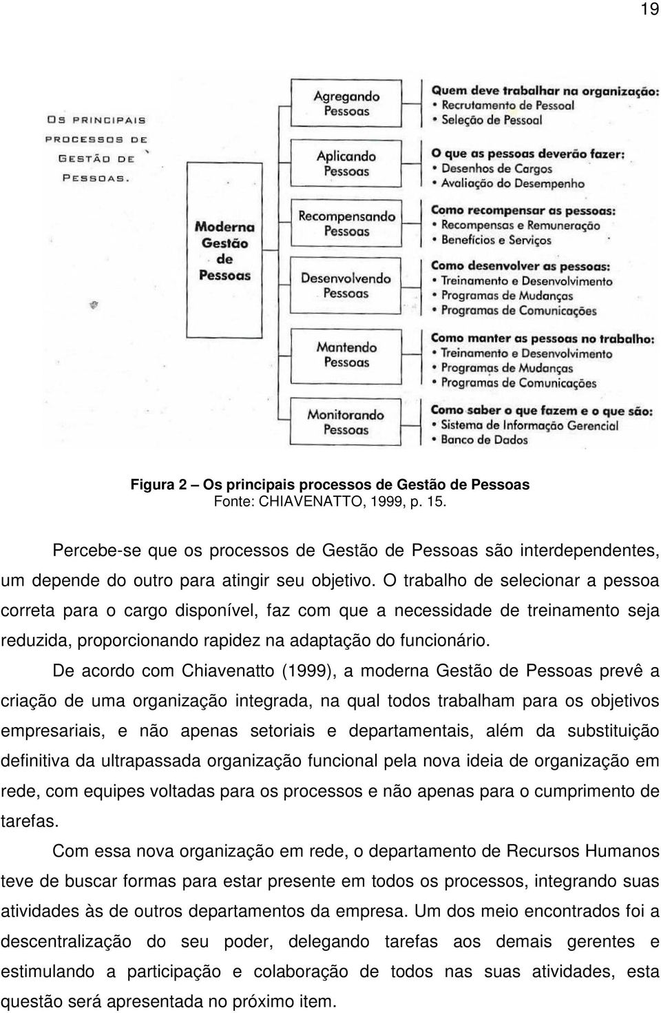 O trabalho de selecionar a pessoa correta para o cargo disponível, faz com que a necessidade de treinamento seja reduzida, proporcionando rapidez na adaptação do funcionário.