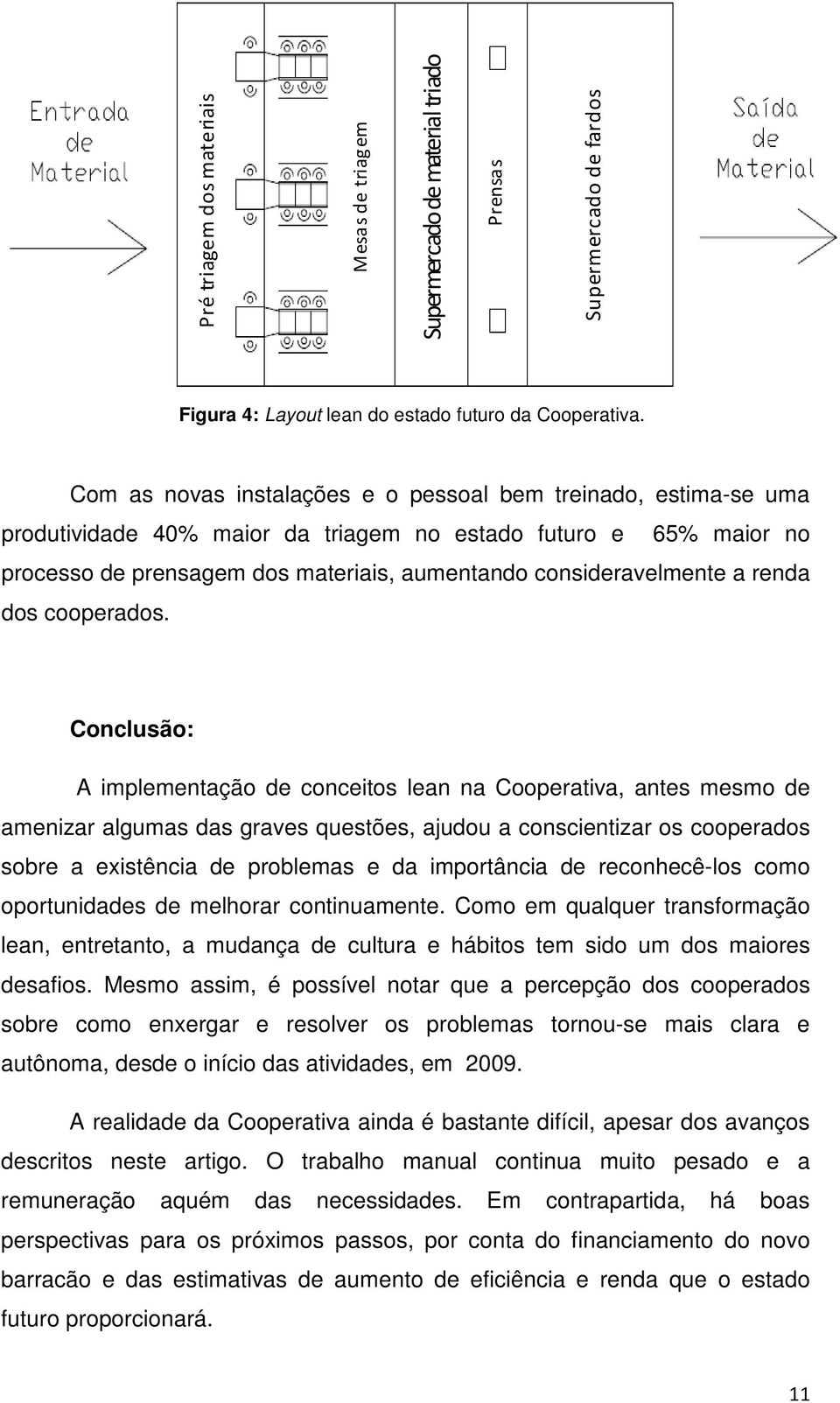 Cnclusã: A iplntaçã cncits lan na Cprativa, ants s anizar alguas as gravs qustõs, ajuu a cnscintizar s cpras sbr a xistência prblas a iprtância rcnhcê-ls c prtunias lhrar cntinuant.