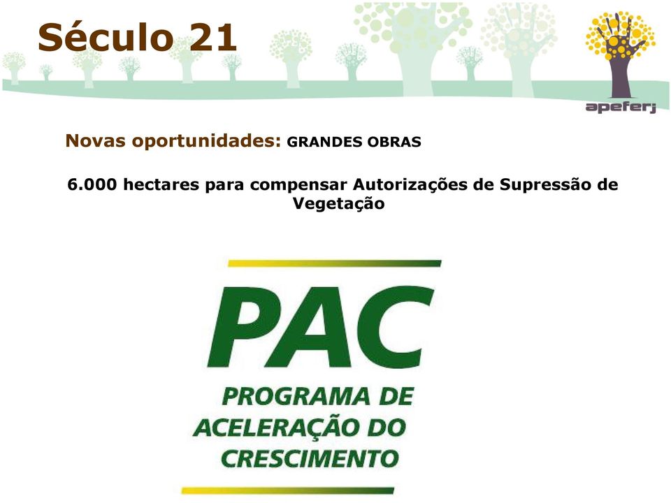 6.000 hectares para