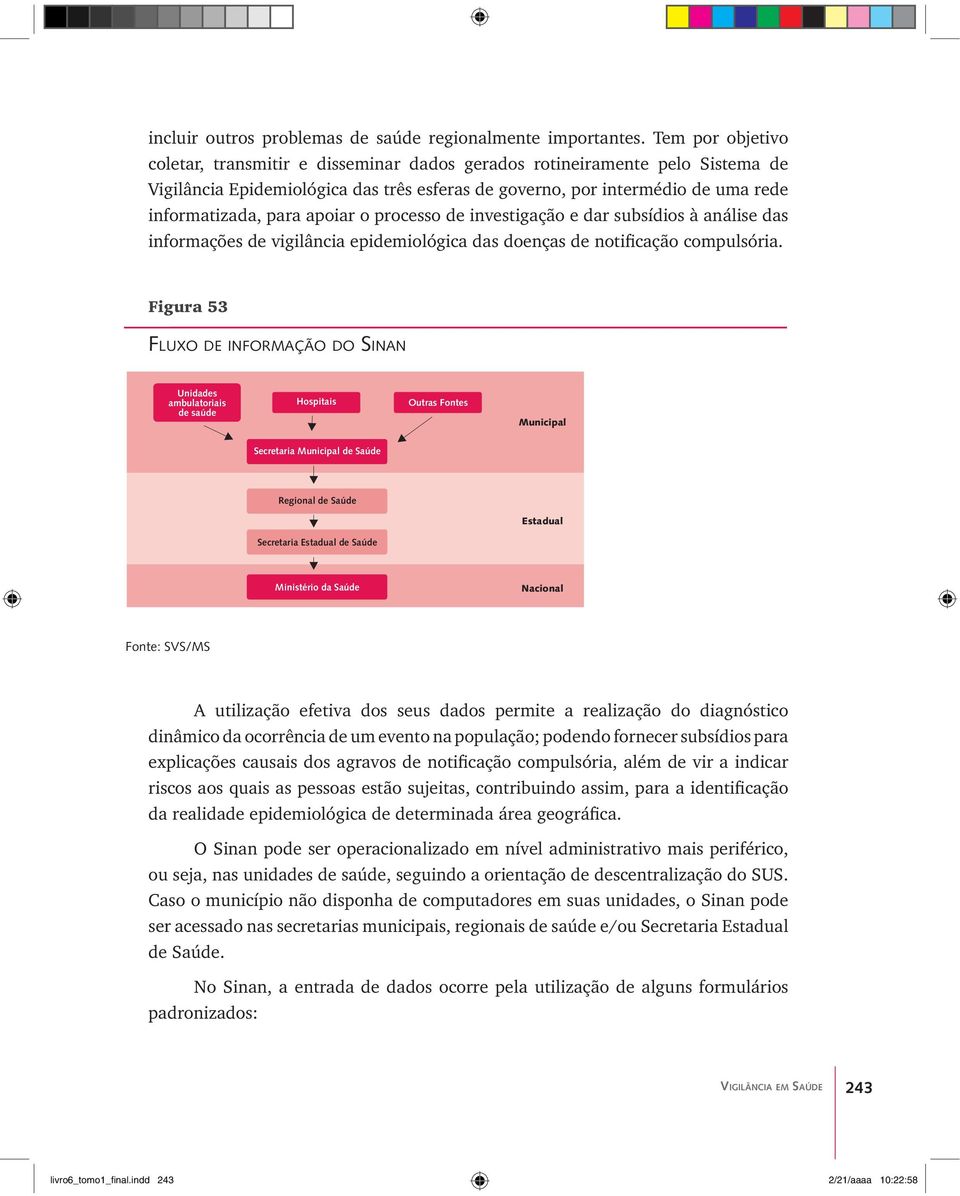 apoiar o processo de investigação e dar subsídios à análise das informações de vigilância epidemiológica das doenças de notificação compulsória.