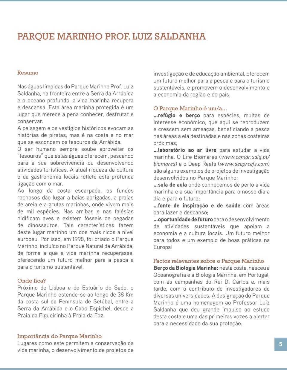 A paisagem e os vestígios históricos evocam as histórias de piratas, mas é na costa e no mar que se escondem os tesouros da Arrábida.