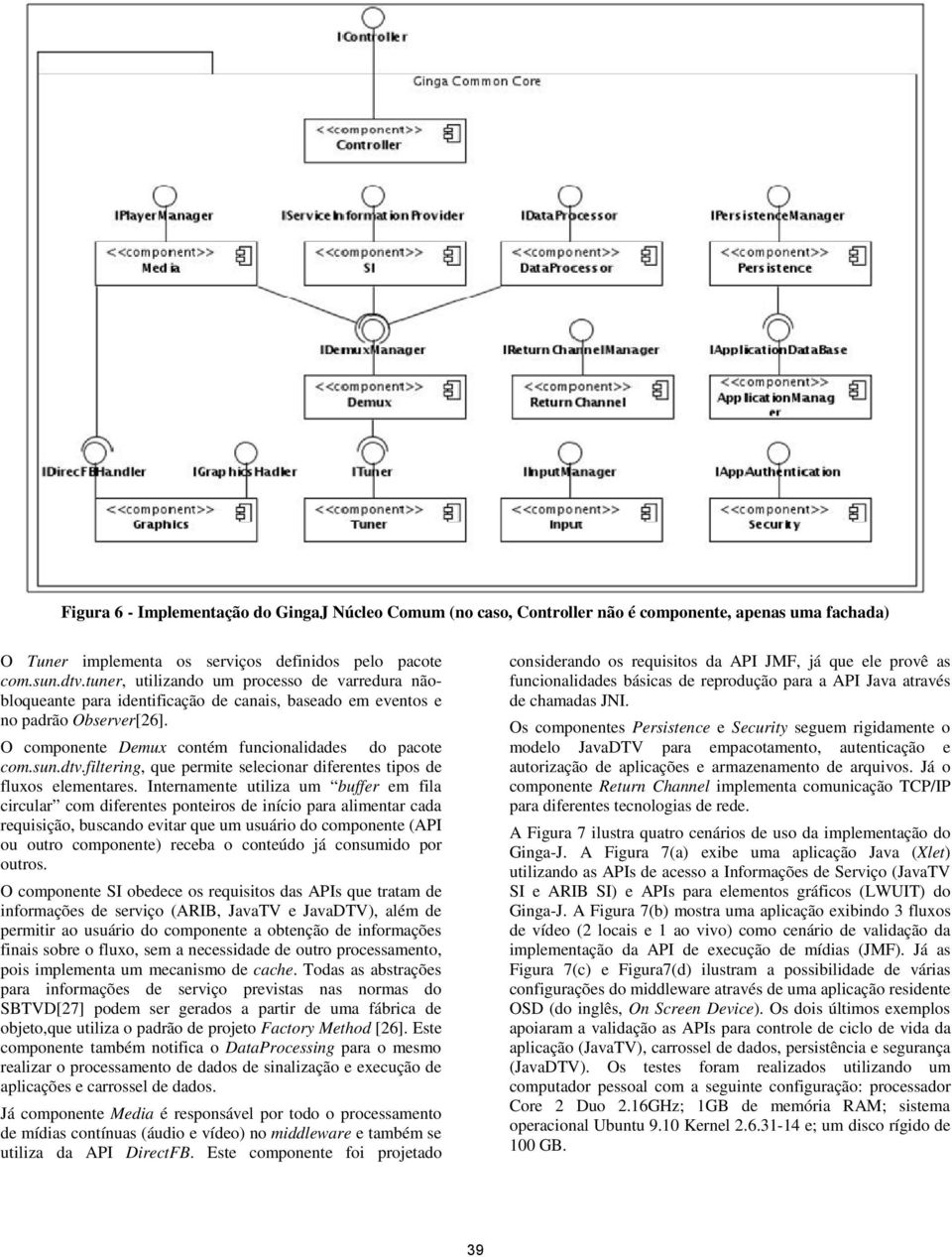 filtering, que permite selecionar diferentes tipos de fluxos elementares.