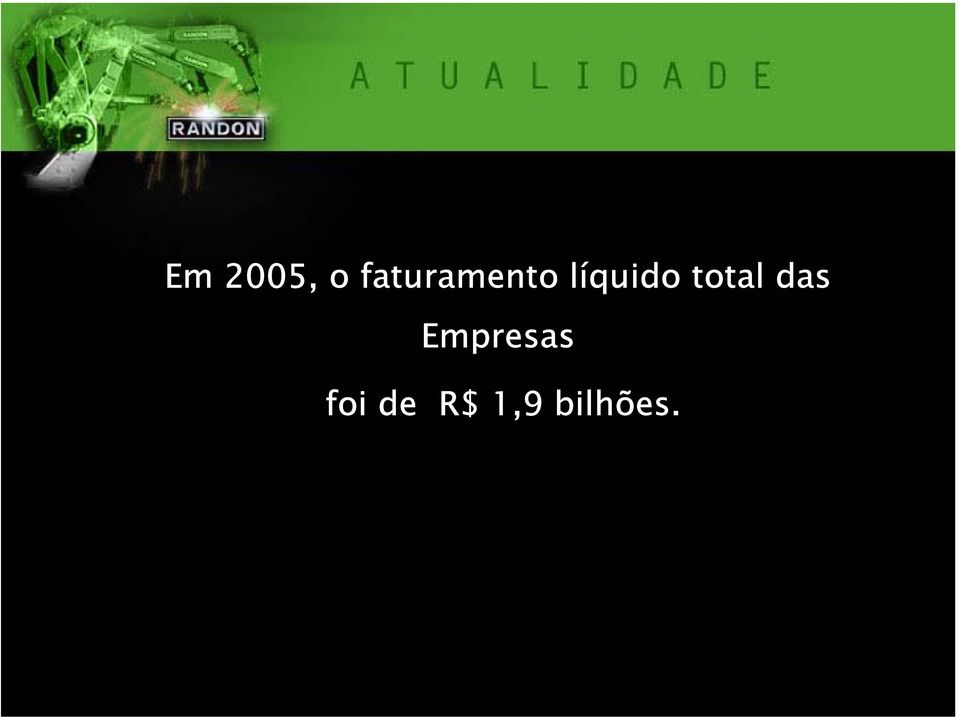 líquido total das