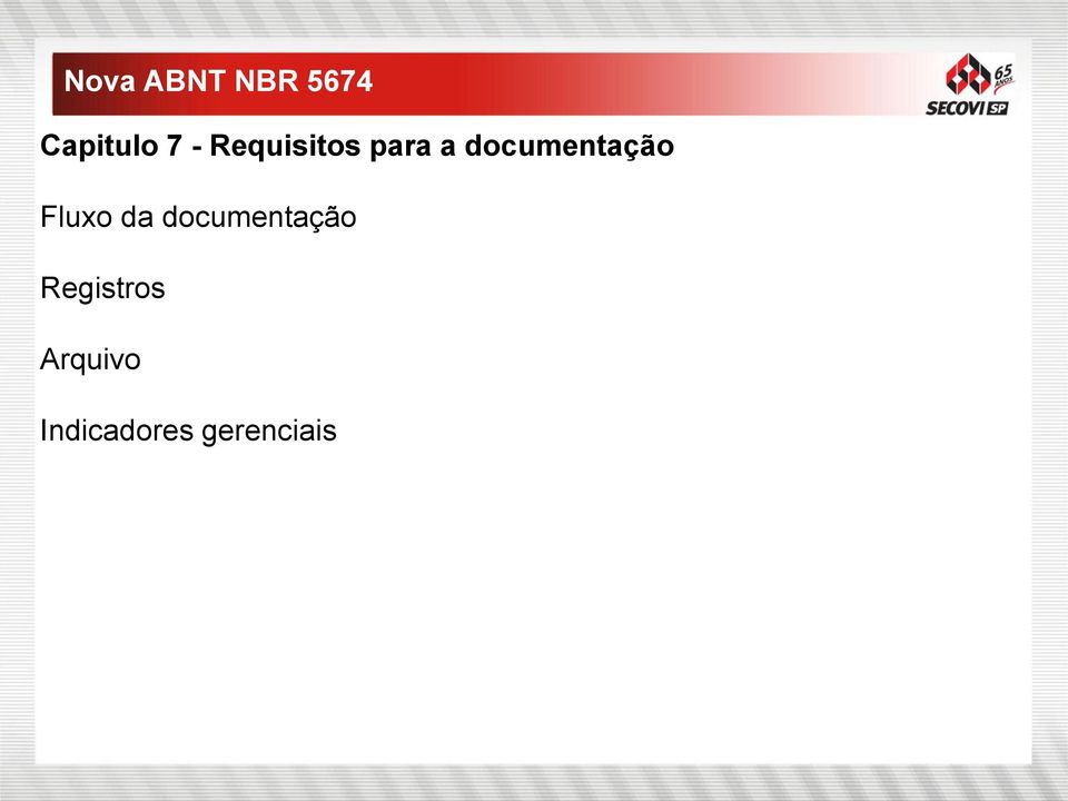 da documentação Registros