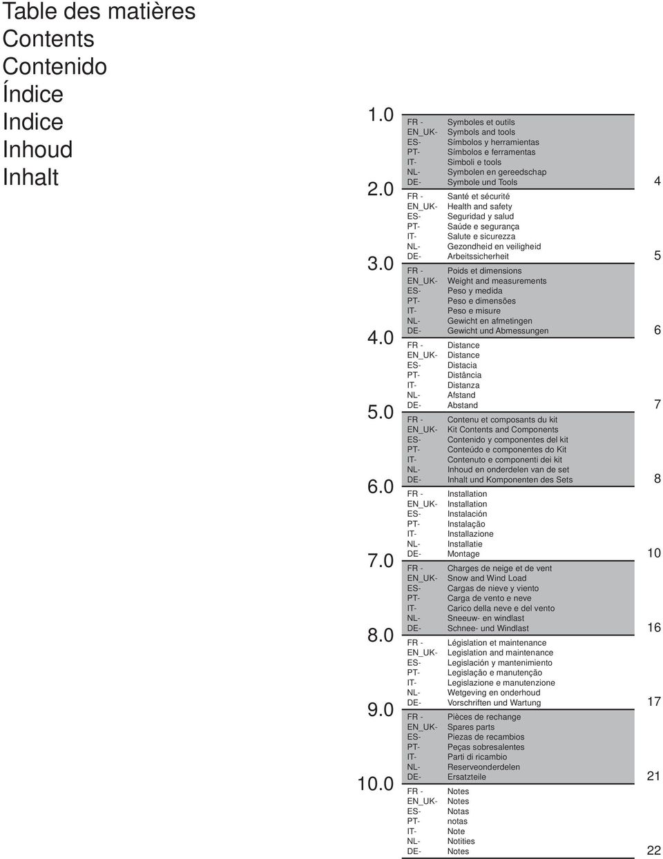 EN_UK- ES- PT- IT- NL- DE- FR - EN_UK- ES- PT- IT- NL- DE- FR - EN_UK- ES- PT- IT- NL- DE- FR - EN_UK- ES- PT- IT- NL- DE- Symboles et outils Symbols and tools Símbolos y herramientas Símbolos e