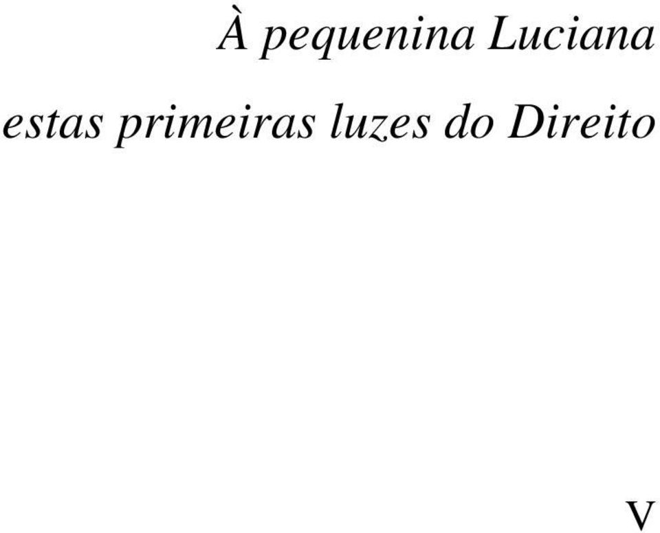 primeiras