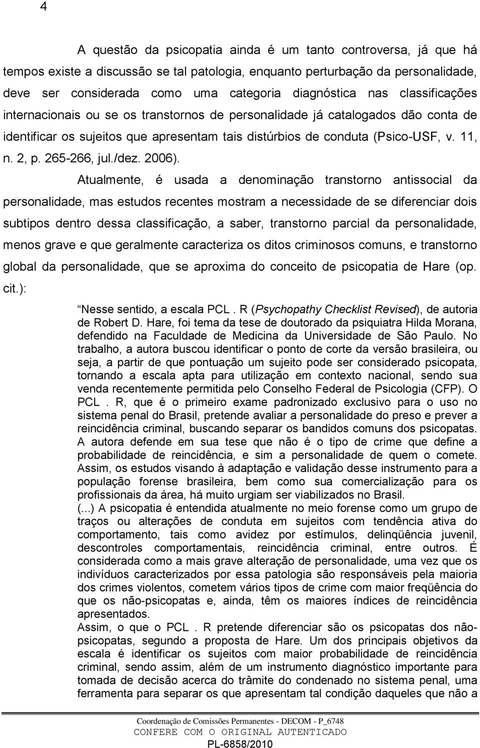 2, p. 265-266, jul./dez. 2006).