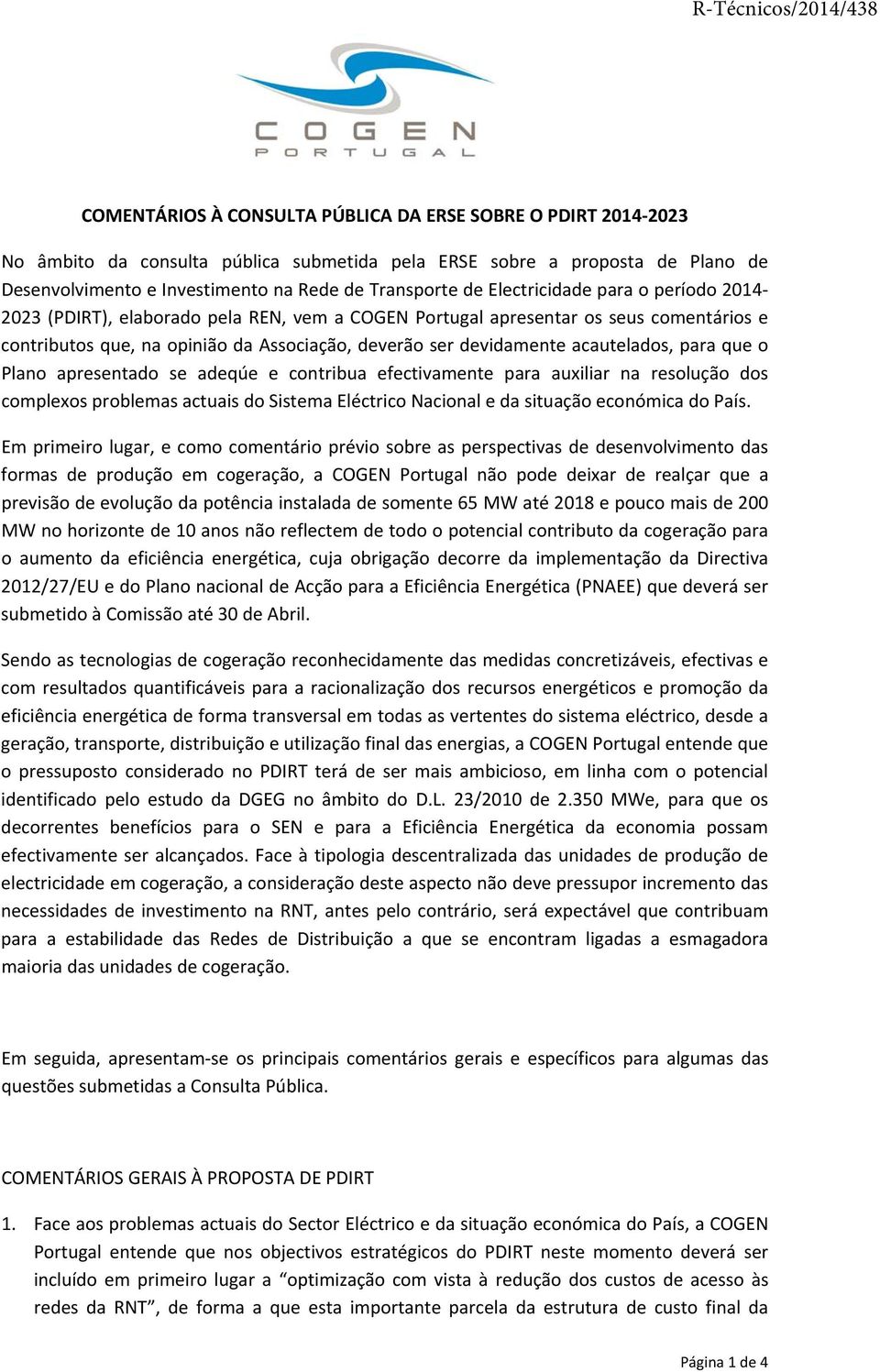 devidamente acautelados, para que o Plano apresentado se adeqúe e contribua efectivamente para auxiliar na resolução dos complexos problemas actuais do Sistema Eléctrico Nacional e da situação