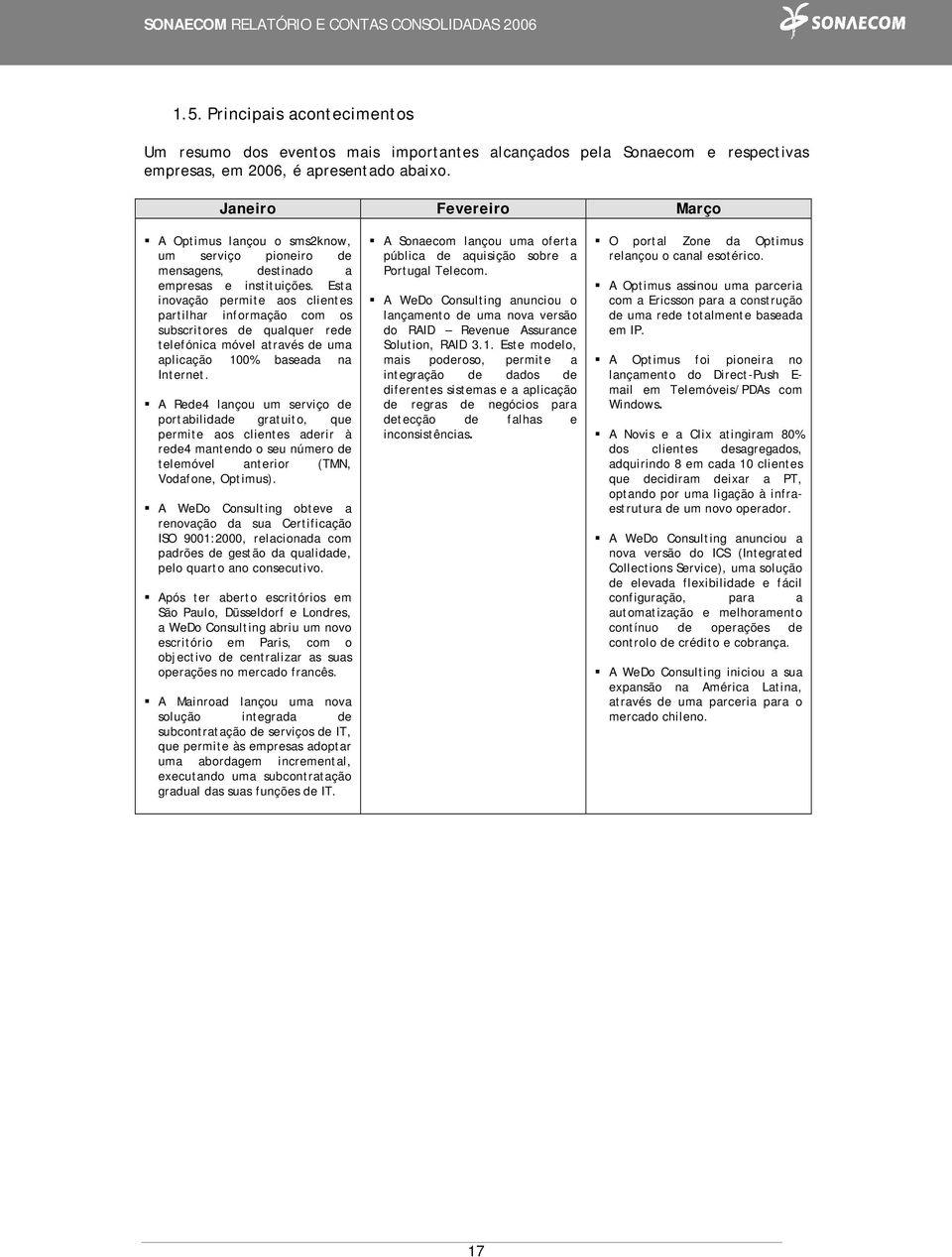 Esta inovação permite aos clientes partilhar informação com os subscritores de qualquer rede telefónica móvel através de uma aplicação 100% baseada na Internet.