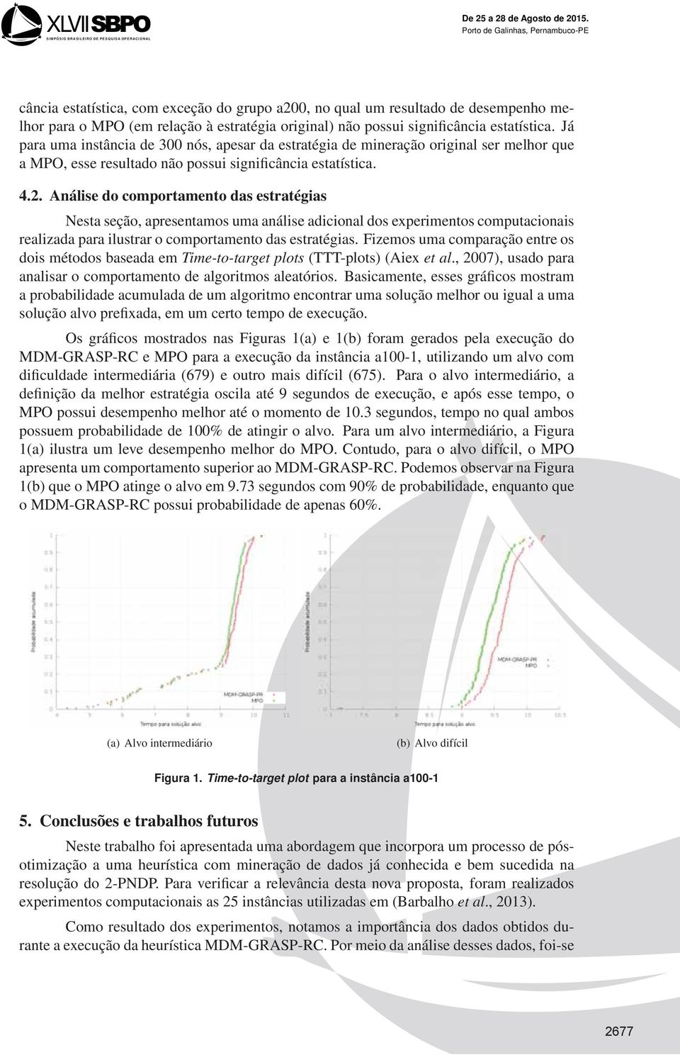 Análise do comportamento das estratégias Nesta seção, apresentamos uma análise adicional dos experimentos computacionais realizada para ilustrar o comportamento das estratégias.