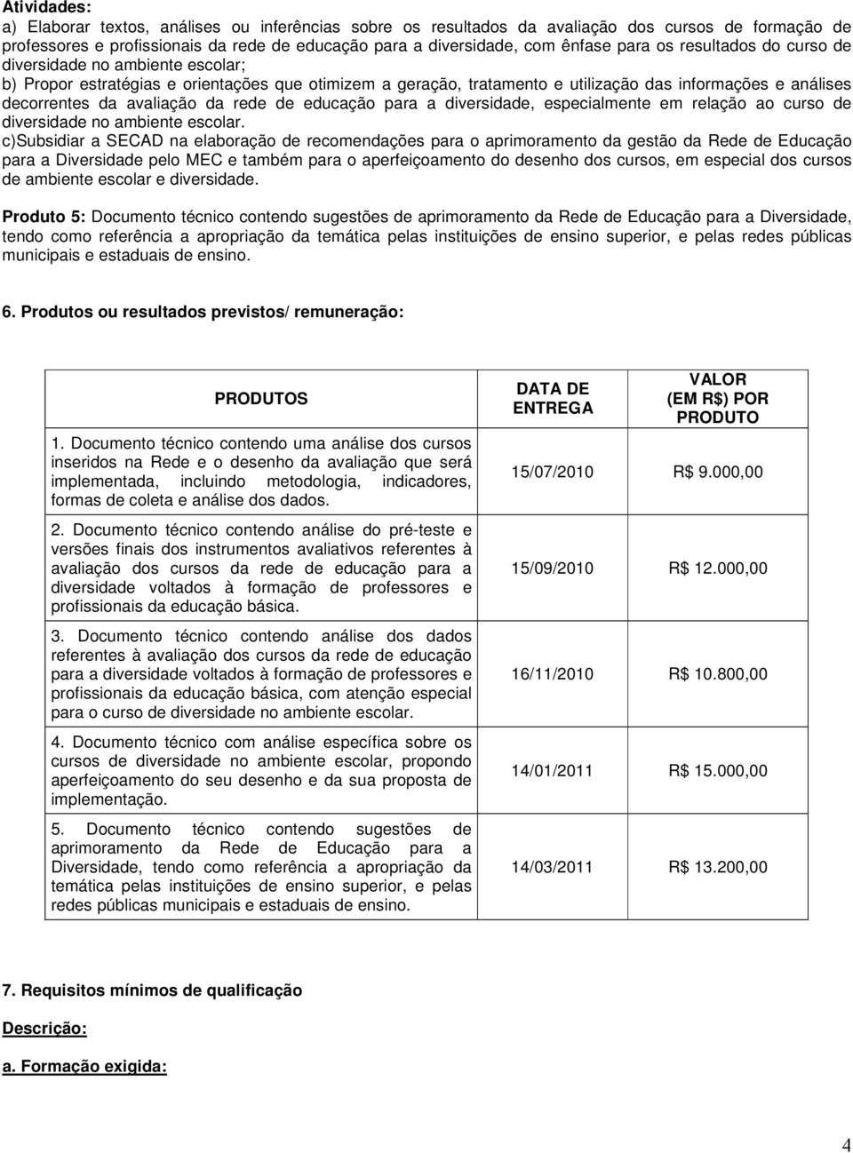 de educação para a diversidade, especialmente em relação ao curso de diversidade no ambiente escolar.