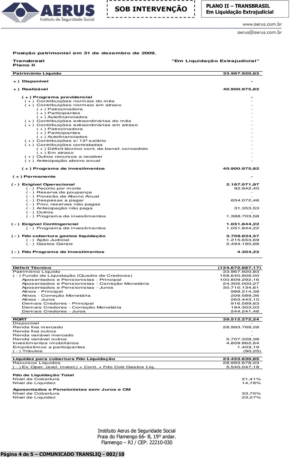 Contribuições extraordinárias do mês - ( + ) Contribuições extraordinárias em atraso - ( + ) Patrocinadora - ( + ) Participantes - ( + ) Autofinanciados - ( + ) Contribuições s/ 13º saário - ( + )