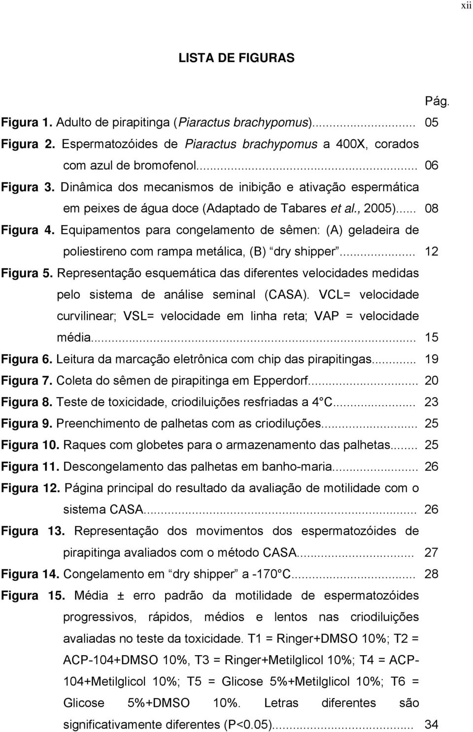 Equipamentos para congelamento de sêmen: (A) geladeira de poliestireno com rampa metálica, (B) dry shipper... 12 Figura 5.