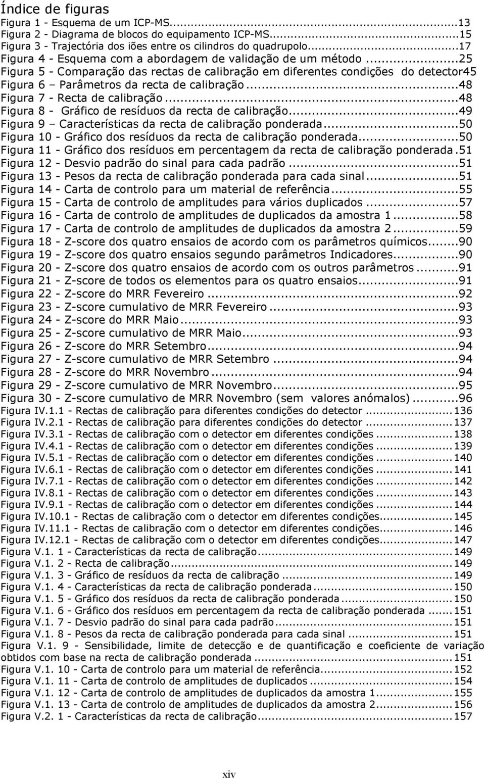 ..48 Figura 7 - Recta de calibração...48 Figura 8 - Gráfico de resíduos da recta de calibração...49 Figura 9 Características da recta de calibração ponderada.