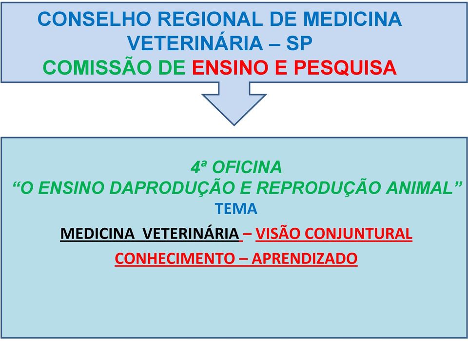 ENSINO DAPRODUÇÃO E REPRODUÇÃO ANIMAL TEMA