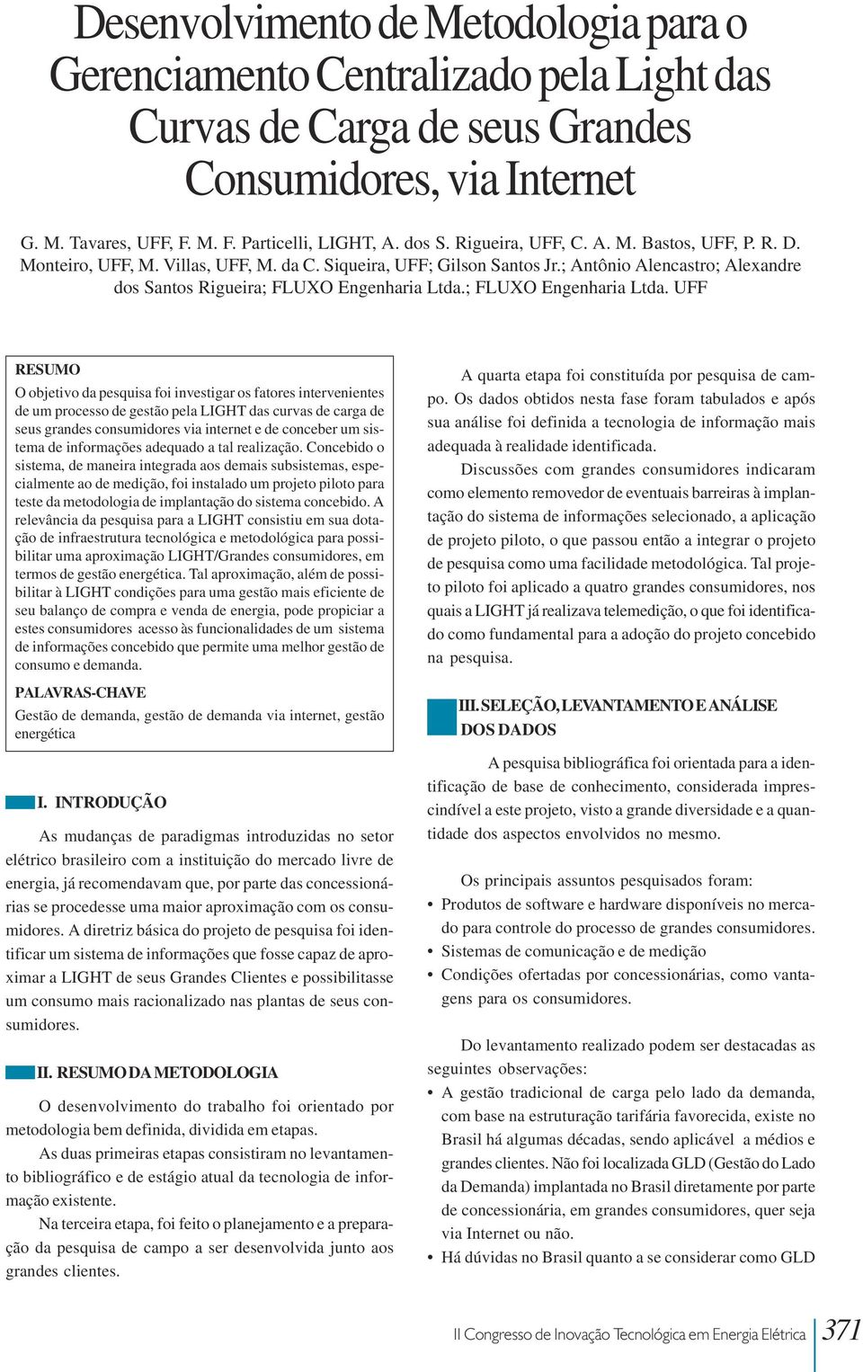 ; FLUXO Engenharia Ltda.