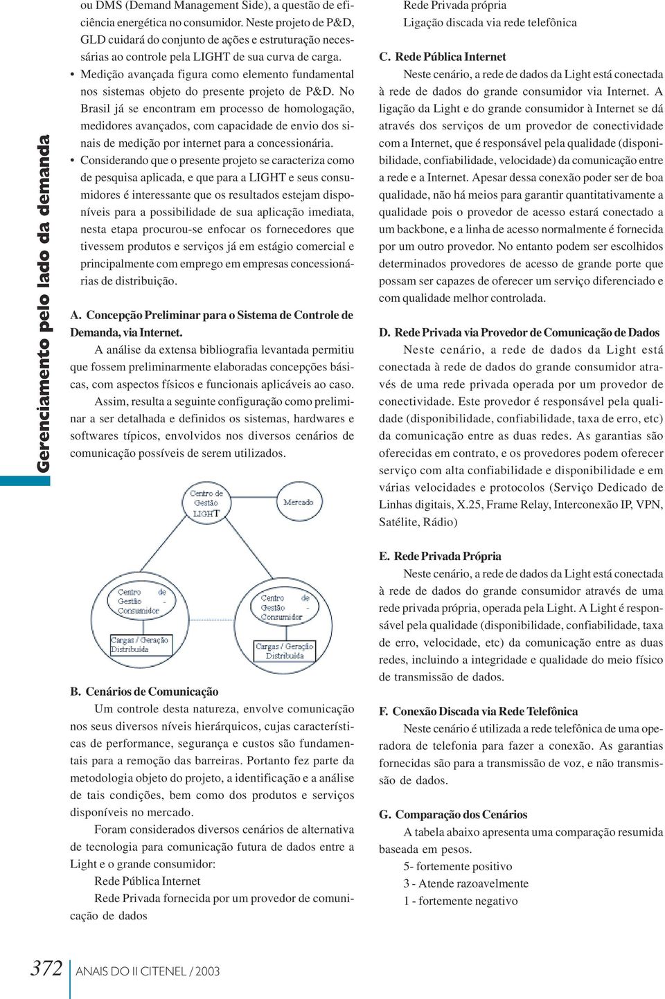 Medição avançada figura como elemento fundamental nos sistemas objeto do presente projeto de P&D.