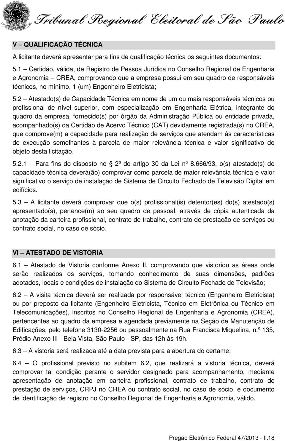 Engenheiro Eletricista; 5.