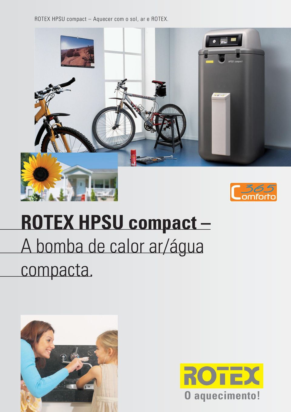 ROTEX HPSU compact A bomba de