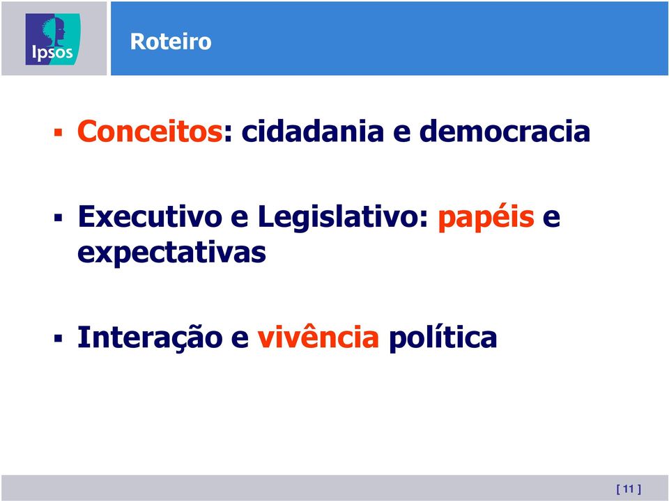 Legislativo: papéis e